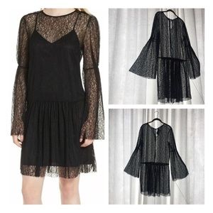 Sexy Boho Lace Coverup M-L NWOT